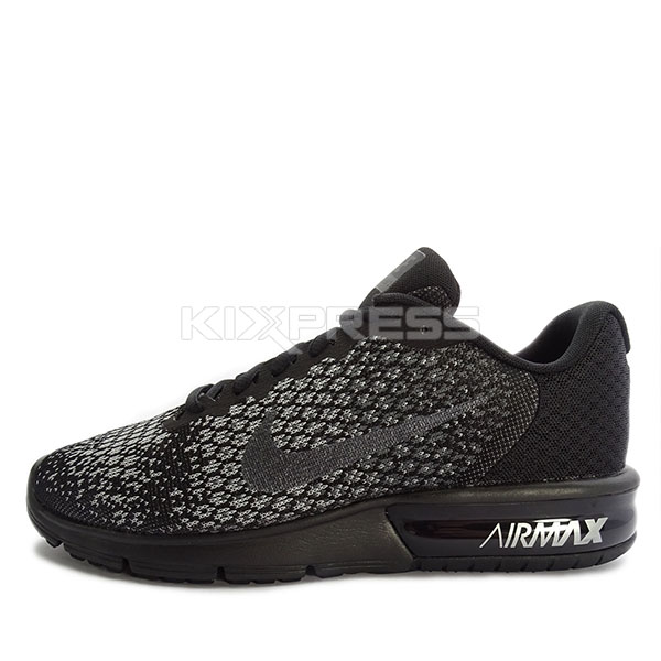 nike air max sequent 2 852461 001 running black nike air max sequent 2 852461 001 running black
