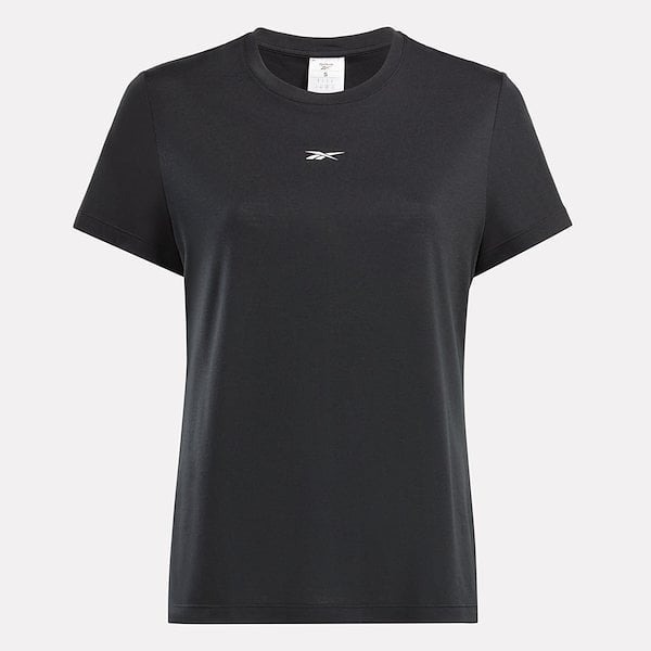 Reebok Id Train Supremium Tee [100075423] 女 T恤 舒適 圓領 寬鬆 黑