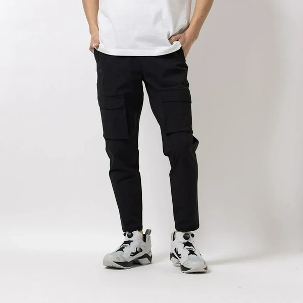 Reebok ACTIV COLL SKYSTRETCH CARGO PANT[100075607]男 長褲 工裝 黑