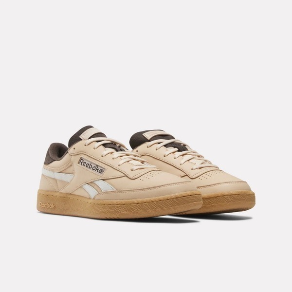 Reebok Club C Revenge Vintage [100201195] 男女 復古 休閒 網球風  卡其