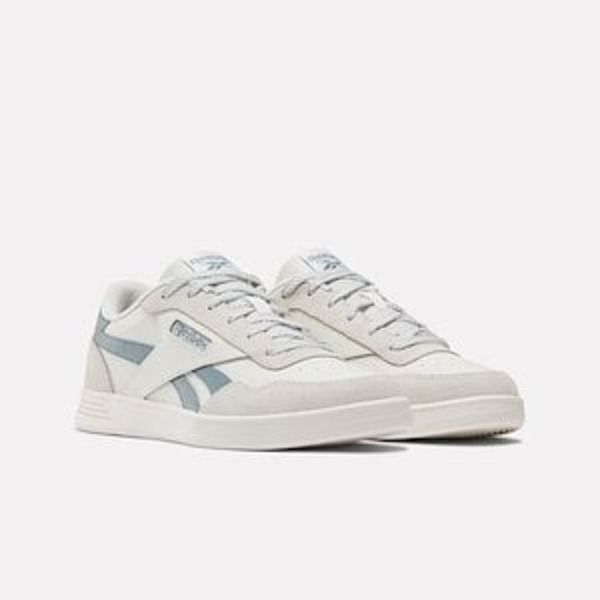 Reebok Reebok Court Advance [100202586]女 休閒鞋 網球風 低筒 麂皮 復古 米藍