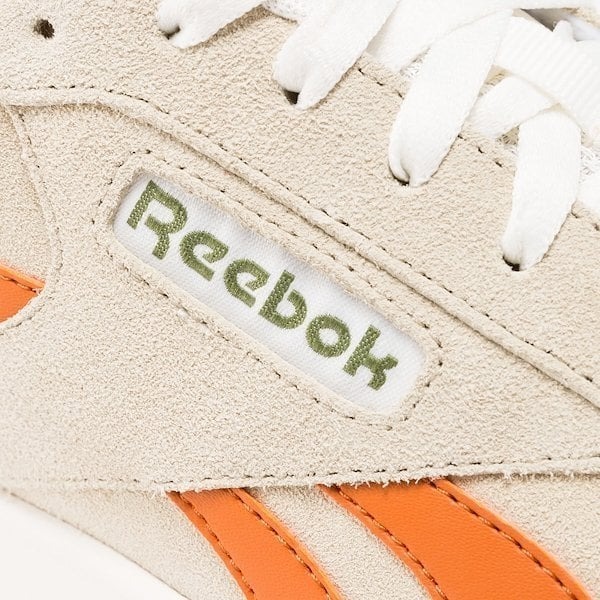 Reebok Court Advance [100202592]男 休閒鞋 經典 網球鞋 皮革 緩震 穿搭 米橘