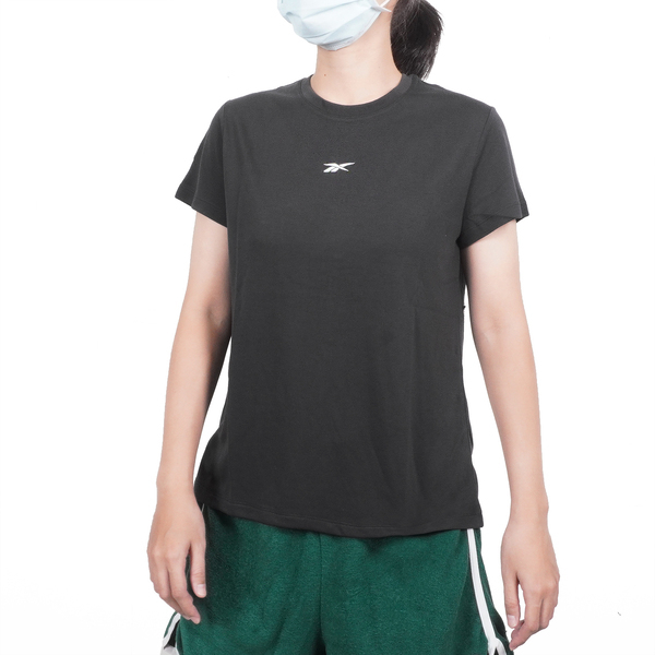 Reebok Id Train Supremium Tee [100203933] 女 T恤 舒適 圓領 寬鬆 黑