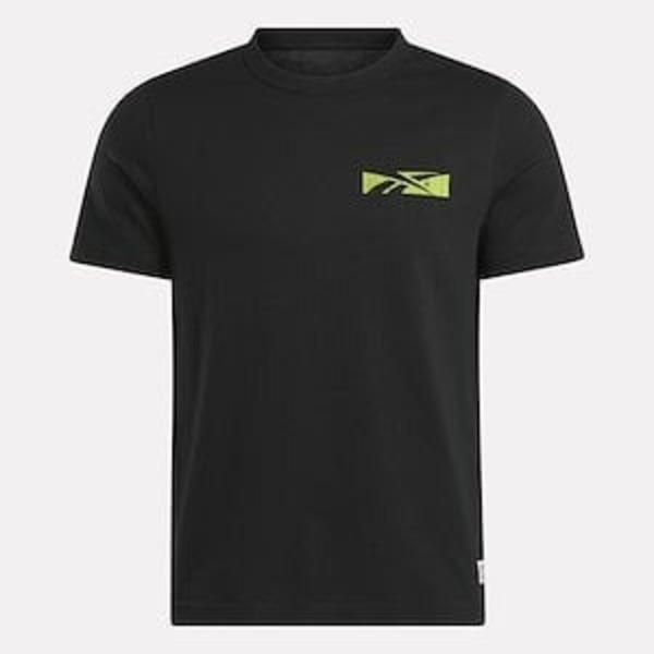 Reebok Not A Spectator Tee [100204420] 男  T恤 舒適 純棉  黑黃