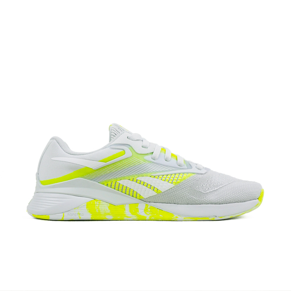 Reebok Nano X4 [100204675] 男 訓練鞋 多功能 運動 健身 重訓 支撐 透氣 緩震 膠底 灰黃