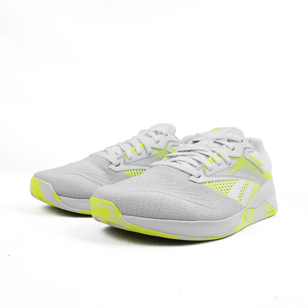 Reebok Nano X4 [100204675] 男 訓練鞋 多功能 運動 健身 重訓 支撐 透氣 緩震 膠底 灰黃