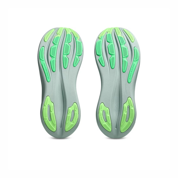 Asics 亞瑟士 GEL-Nimbus 28 2E [1011C144-400] 男 慢跑鞋 寬楦 跑鞋 路跑 綠 黑