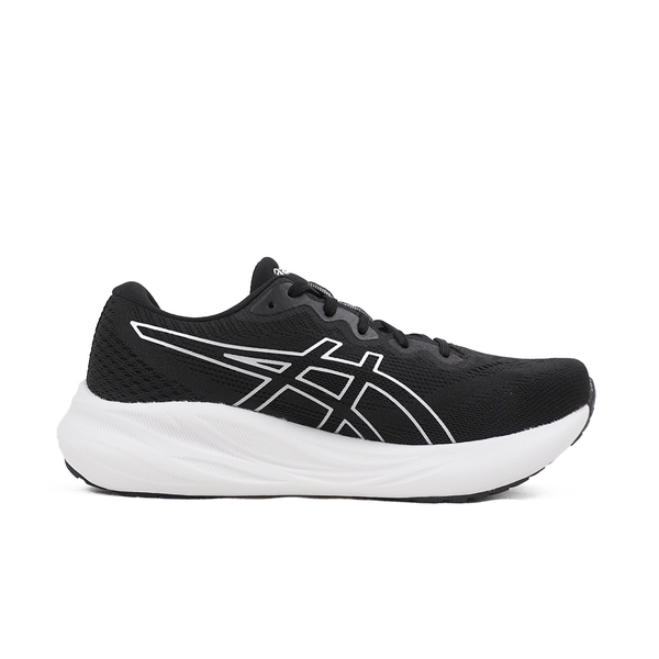 Asics GEL-Pulse 15 D [1012B596-002] 女 慢跑鞋 運動 寬楦 緩震 回彈 透氣 黑白