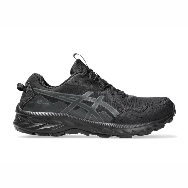 Asics Gel-venture 10 D [1012B761-001] 女 越野跑鞋 寬楦 彈力 支撐 緩震 黑