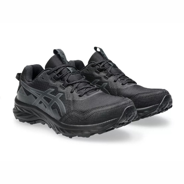 Asics Gel-venture 10 D [1012B761-001] 女 越野跑鞋 寬楦 彈力 支撐 緩震 黑