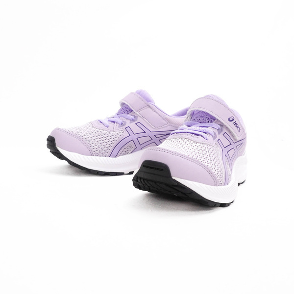 Asics Contend 8 Ps [1014A258-500] 中童 運動鞋 休閒 透氣 舒適 黏扣帶 穿脫方便 紫