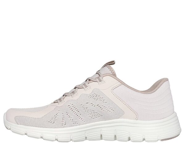 Skechers Arch Fit Vista [104384NAT] 女 健走鞋 休閒鞋 避震 輕量 支撐 米白