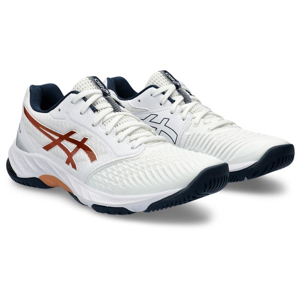 Asics Netburner Ballistic FF 3 [1053A069-960] 男女 排球鞋 榮耀 白金