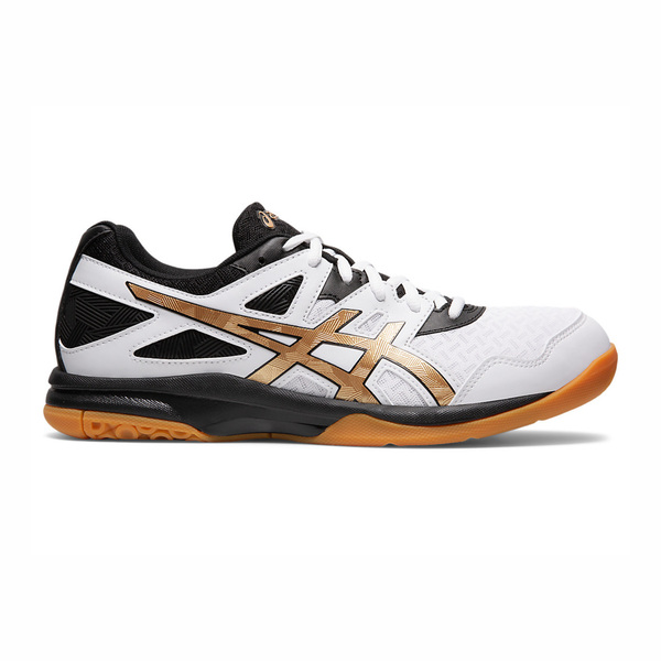 Asics GEL-Task 2 [1071A037-102] Men Volleyball Shoes White/Pure Gold | eBay