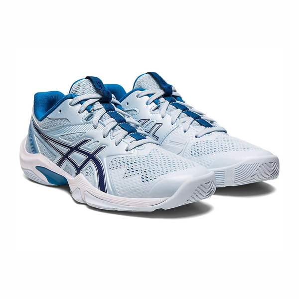 Asics GEL-Blade 8 [1072A072-405] 女 羽球鞋 運動 比賽 訓練 穩定 透氣 靈活 淺藍