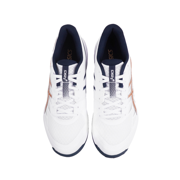 Asics Gel-tactic 12 2E [1073A071-101] 男女 排球鞋 中性款 寬楦 支撐 白金