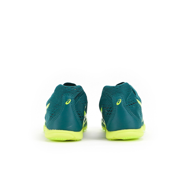 Asics Gun Lap 2 [1093A042-300] 男女 田徑釘鞋 賽跑 中長距離 運動 訓練 比賽 綠 螢黃