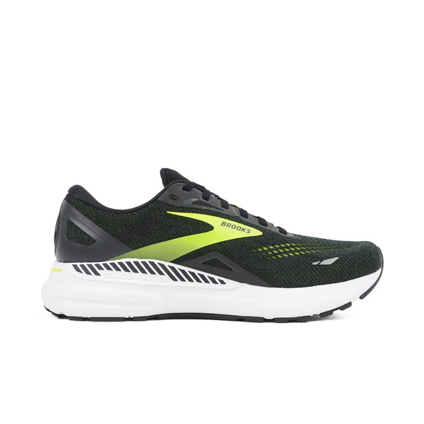 Brooks Adrenaline GTS 23 [1103911D079] 男 慢跑鞋 路跑 避震緩衝象限 黑 螢綠