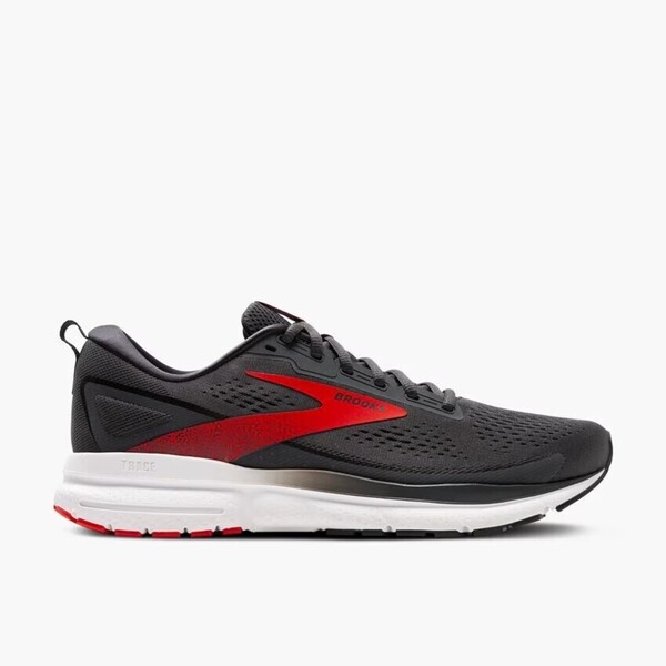 Brooks Trace 3 [1104121D083] Men Running Shoes Ebony/Fiery  display picture 2