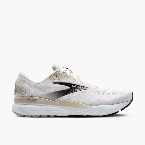 Brooks Ghost 16 [1104181D125] Men Running Shoes White/Pelican
