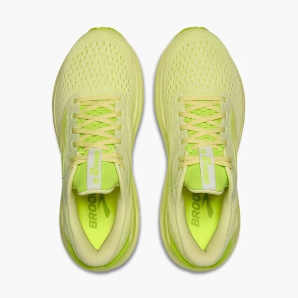 Brooks Adrenaline GTS 24 Mens Shoes Size 9.5 Neon Yellow Sneakers 1104371D346 Brooks Adrenaline GTS 24 Acid Lime - Sunny Lime - Navy – Fit2Run main image 4