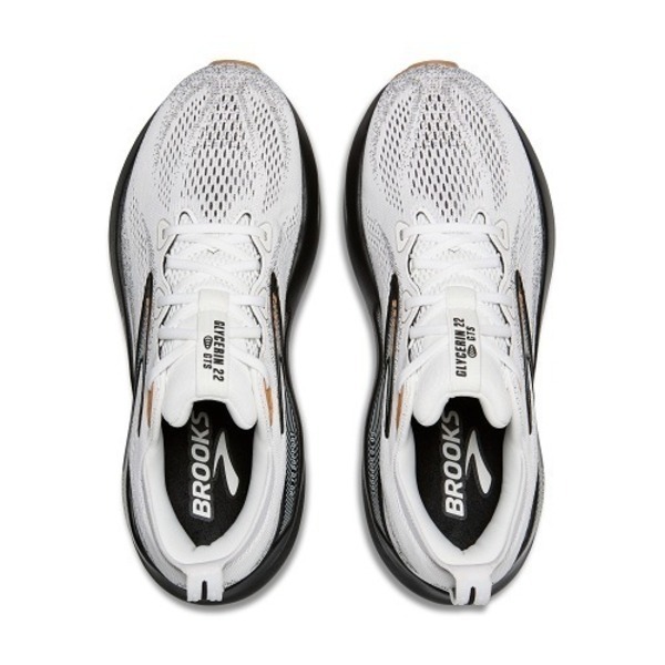 Brooks Glycerin Gts 22 [1104461D135] Men Running Shoes White  display picture 2
