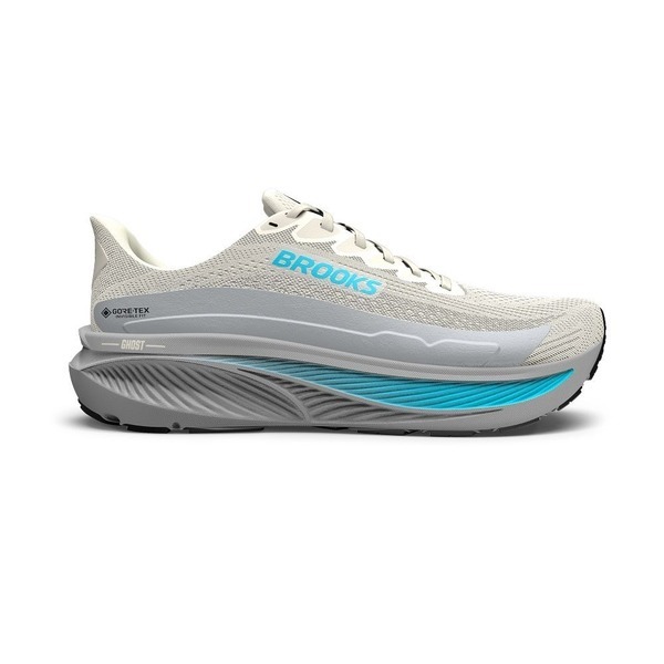 Brooks Ghost 17 Gtx [1204511B138] Women Running Shoes Gray/Blue | eBay