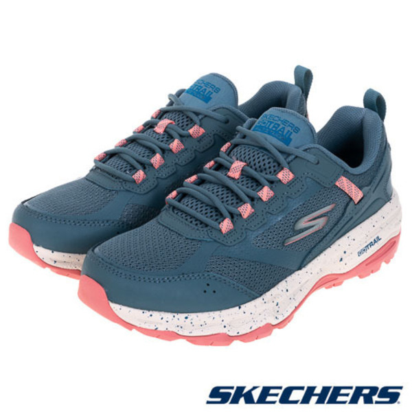 Skechers Go Run Trail Altitude [128221SAGE] 女 慢跑鞋 越野 防潑水 綠 粉