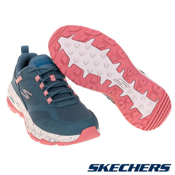 Skechers Go Run Trail Altitude [128221SAGE] 女 慢跑鞋 越野 防潑水 綠 粉