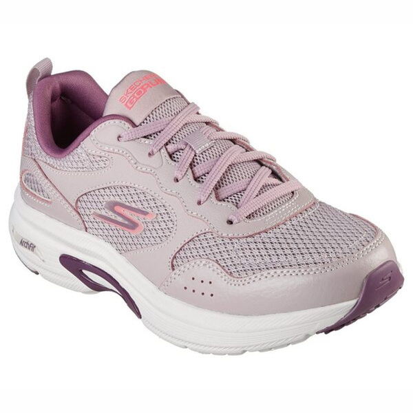 Skechers Go Run Arch Fit [128952MVPR] 女 慢跑鞋 運動 足弓支撐 入門款 緩震 粉