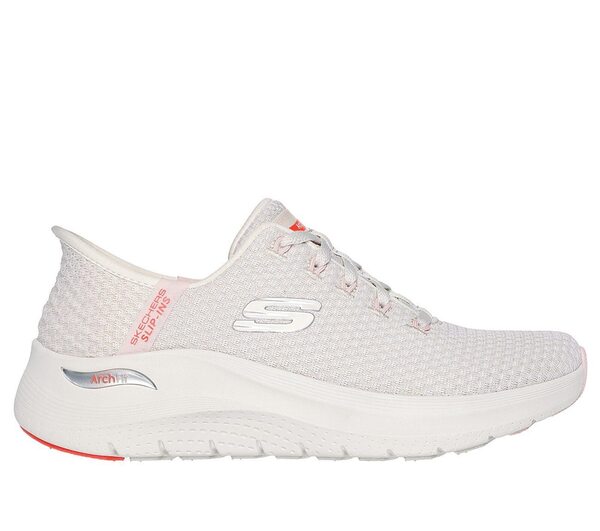 Skechers Arch Fit 2.0 [150322NTMT] 女 慢跑鞋 運動鞋 瞬穿 舒適 支撐 緩衝 米 粉