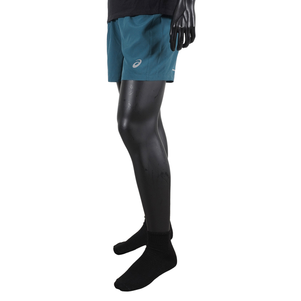 Asics [2011B206-401] 男 短褲 7吋 跑步 運動 休閒 吸濕 排汗 快乾 輕薄 內裡 反光 藍