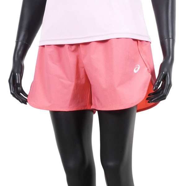Asics Luminous 3.5吋 [2012B510-700] 女 跑步 短褲 運動 休閒 單層 夜光 亞洲版 粉