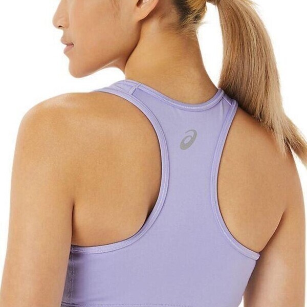 Asics [2012C366-501] 女 運動內衣 跑步 健身 訓練 舒適 吸濕 排汗 亞瑟士 粉紫