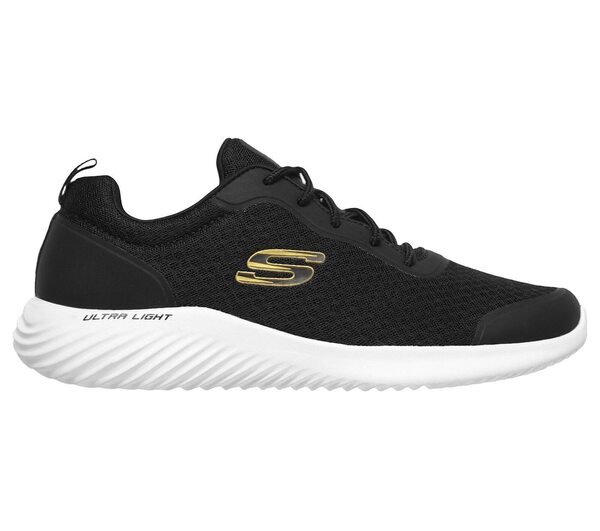 破損、 博客來-Skechers BOUNDER [232005BKGD] 男鞋運動休閒慢跑避震