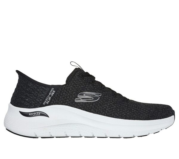 Skechers Arch Fit 2.0 [232462BKW] 男 健走鞋 運動鞋 休閒 瞬穿 舒適 緩震 支撐 黑