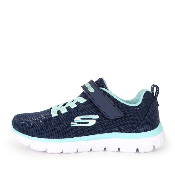 Skechers Summits [302072LNVAQ] 中童鞋 運動 休閒 慢跑 健走 緩衝 回彈 舒適 校園 藍