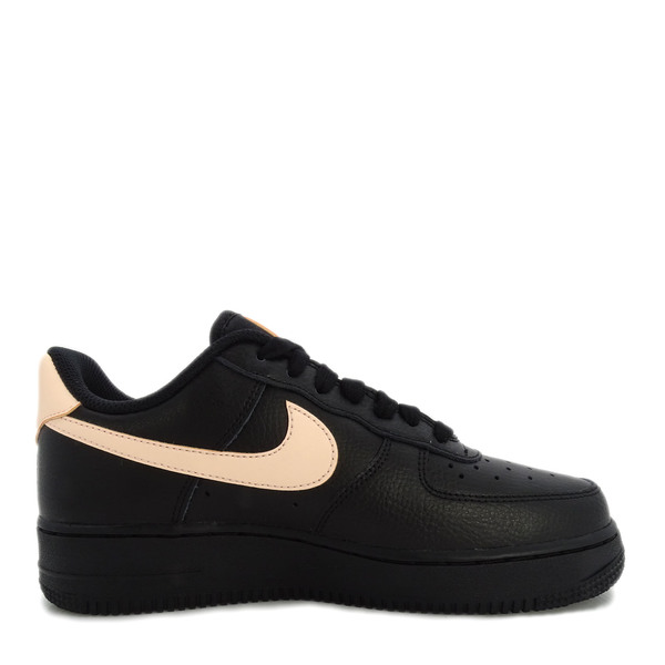 Nike WMNS Air Force 1 ''07 [315115-039] 女鞋 休閒 經典 街頭  AF1 黑 粉橘