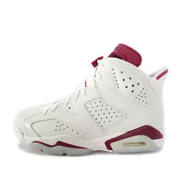 air jordan retro 6 off white new maroon