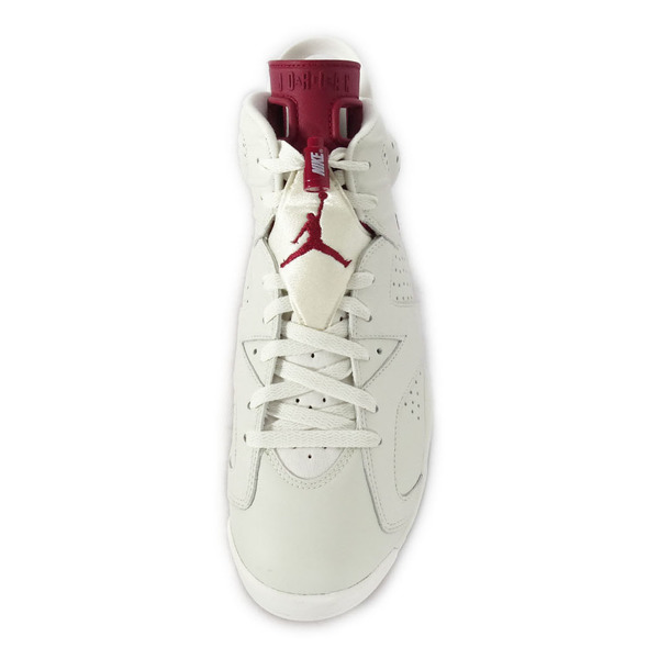 air jordan retro 6 off white new maroon
