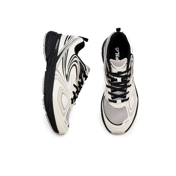 Fila Interun [4-J540Y-013] 男女 運動休閒鞋 復古慢跑鞋 韓韶禧代言款 舒適 米