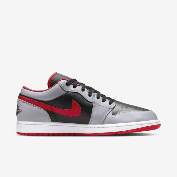 Nike Air Jordan 1 Low [553558-060] 男 休閒鞋 運動 喬丹 AJ1 低筒 穿搭 煙灰紅