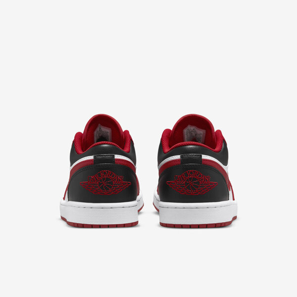 Nike Air Jordan 1 Low [553558-163] 男 休閒鞋 運動 經典 喬丹 AJ1 低筒 紅 黑