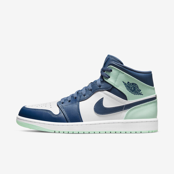 博客來-Nike Air Jordan 1 Mid [554724-413] 男休閒鞋運動喬丹球鞋中高