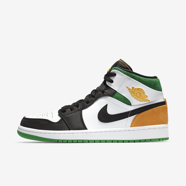 博客來-Nike Air Jordan 1 Mid SE Oakland [852542-101] 男休閒鞋經典