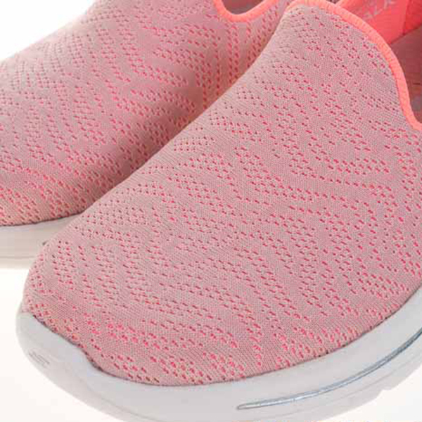 Skechers Go Walk Arch Fit Bca [896263WLTPK] 女 健走鞋 休閒 寬楦 緩震 粉