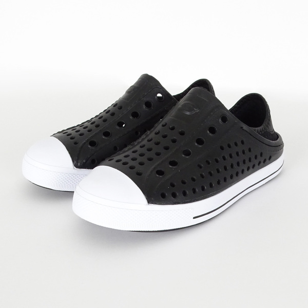 Skechers Guzman Steps [91995LBLK] 童鞋 水鞋 雨天 游泳 戲水 透氣 可踩後跟 黑