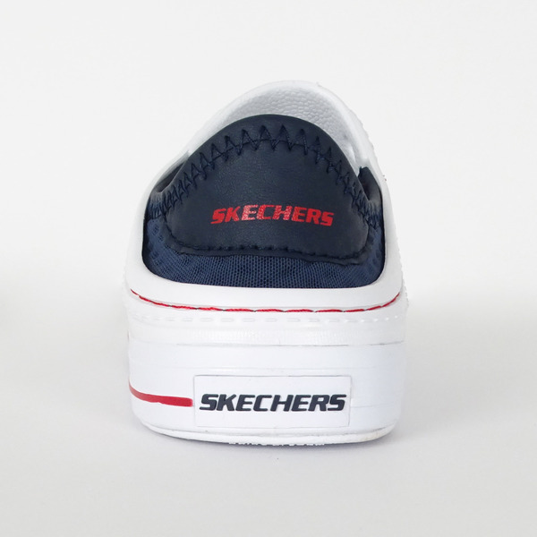 Skechers Guzman Steps [91995LWNVR] 童鞋 水鞋 雨天 游泳 戲水 透氣 可踩後跟 白