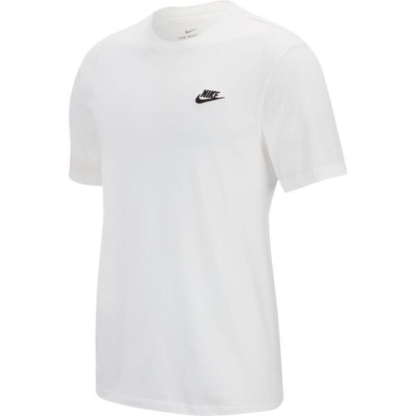 Nike As M Nsw Club Tee [AR4999-101] 男女 短袖 上衣 T恤 基本款 刺繡 字勾 白