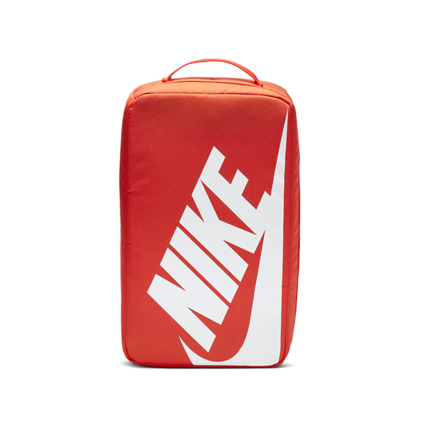 Nike Shoe Box Bag [BA6149-810] 鞋袋 健身包 手拿 手提 收納袋 透氣 大LOGO 橘白